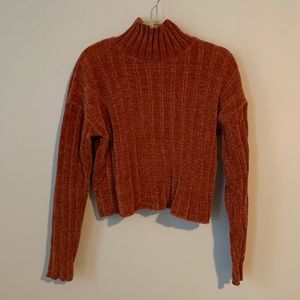 rust sweater